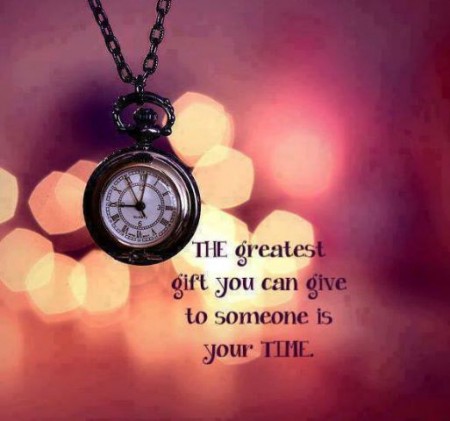 time as a gift