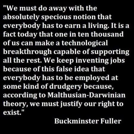 buckminster fuller on jobs